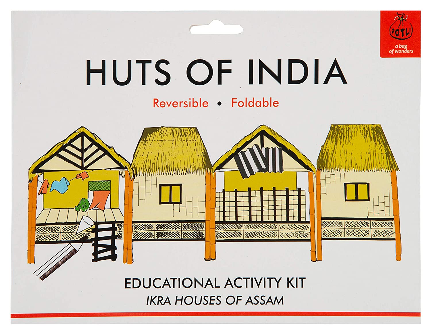 DIY Origami Huts of India - Assam