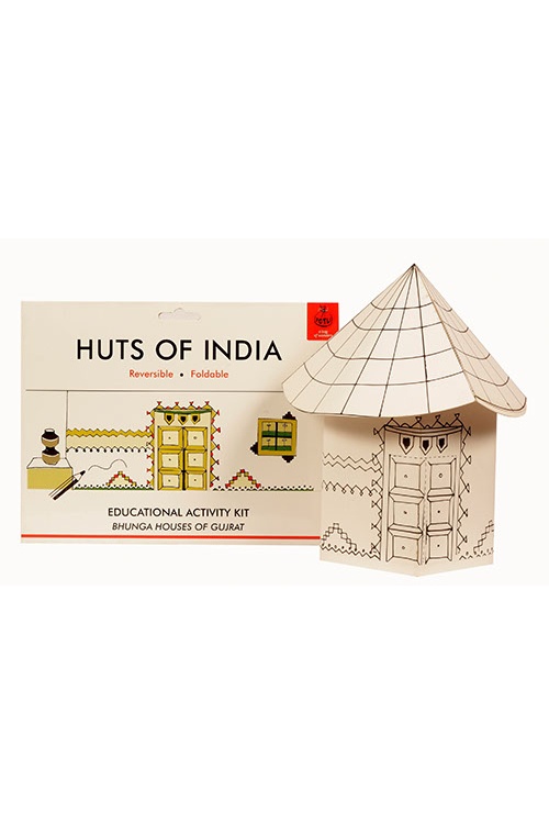 DIY Origami Huts of India - Gujarat - Bonga Huts